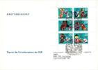 DDR DDR 1807-1812 gestempelt als FDC / Kinder MiNr. 1807-1812 gestempelt als FDC / Kinder -