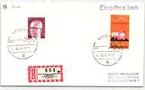 BRD Bund 719, 730 auf Brief Olympiade 1972 -