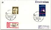 BRD Bund 644, 737 auf Brief Olympiade 1972 -