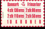 Dänemark Dänemark MH 27 postfrisch Markenheftchen MiNr. MH 27 postfrisch Markenheftchen -
