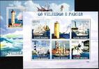 Guinea Bissau Guinea Bissau 4384-4388 und Block 713 postfrisch Kleinbögen / Schifffahrt MiNr. 4384-4388 und Block 713 postfrisch Kleinbögen / -