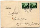 Deutsches Reich 748 auf Brief als Mehrfachfrankatur portogerecht -