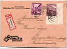 Deutsches Reich 683 u.a. auf Brief als Mischfrankatur -