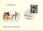 Berlin 120 auf Postkarte mit Sonderstempel Bundestagsitzung -