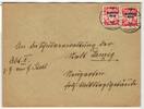 Deutsches Reich 718 auf Brief als Mehrfachfrankatur -