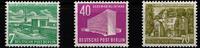 Berlin Berlin 121-123 postfrisch MiNr. 121-123 postfrisch -
