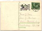Berlin 117 auf Postkarte als Einzelfrankatur portogerecht -