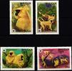 Bhutan Bhutan 840-843 postfrisch Wildtiere, Affen MiNr. 840-843 postfrisch Wildtiere, Affen -