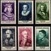 Frankreich Frankreich 1053-1058 postfrisch Persönlichkeiten MiNr. 1053-1058 postfrisch Persönlichkeiten -
