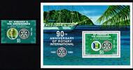 St. Vincent St. Vincent Block 341 + 3119 postfrisch Rotarier MiNr. Block 341 + 3119 postfrisch Rotarier -