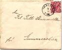 Deutsches Reich 47 ba auf Brief als Einzelfrankatur Befund Wiegand -