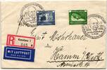 Deutsches Reich 669-670 auf Brief mit Sonderstempel -