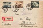 Deutsches Reich 842 u.a. auf Brief seltene portogerechte Destination -