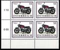 Österreich Viererblock Österreich Viererblock 2615 postfrisch MiNr. 2615 postfrisch -