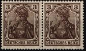 Deutsches Reich Deutsches Reich 84 II b postfrisch Paar, geprüft Dr. Hochstädter BPP MiNr. 84 II b postfrisch Paar, geprüft Dr. Hochstädter BPP -