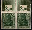 Deutsches Reich Deutsches Reich 85 II a W OR postfrisch Paar, W OR 3`5`3 MiNr. 85 II a W OR postfrisch Paar, W OR 3`5`3 -