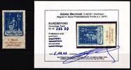 Deutsches Reich Deutsches Reich 233 DD postfrisch Doppeldruck, Kurzbefund Bechtold MiNr. 233 DD postfrisch Doppeldruck, Kurzbefund Bechtold -