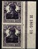 Deutsches Reich Deutsches Reich 106 c Ur-HAN postfrisch H 1805.19, geprüft Weinbuch BPP MiNr. 106 c Ur-HAN postfrisch H 1805.19, geprüft Weinbuc -