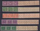 Deutsches Reich Deutsches Reich 183 R, 187-189 R, 191 R, 193 R postfrisch 11er Streifen MiNr. 183 R, 187-189 R, 191 R, 193 R postfrisch 11er Str -