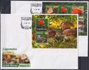 Guinea Bissau Guinea Bissau 10763-10767, Block 1845 gestempelt als FDC / Pilze MiNr. 10763-10767, Block 1845 gestempelt als FDC / Pilze -