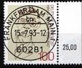 Bundesrepublik Deutschland Bundesrepublik Deutschland 1683 KBWZ gestempelt mit Stempel Frankfurt MiNr. 1683 KBWZ gestempelt mit Stempel Frankfurt -