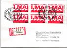 BRD Bund 1459 auf Brief als Mehrfachfrankatur Ersttagsbrief FDC -