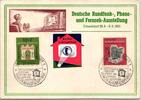 BRD Bund 171-172 auf Ausstellungskarte -