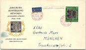 BRD Bund 113 auf Brief als Einzelfrankatur -