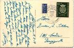 BRD Bund 121 auf Postkarte -