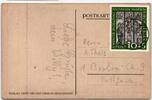 BRD Bund 139 auf Postkarte Ortskarte -