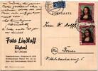 BRD Bund 148 auf Brief als Mehrfachfrankatur -