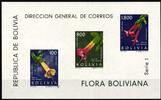 Bolivien Bolivien Block 15 postfrisch Blumen MiNr. Block 15 postfrisch Blumen -