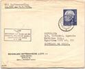 BRD 195 auf Brief Luftpostbrief USA -