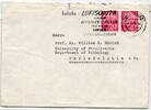 BRD 185 auf Brief Brief Ausland -