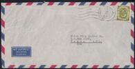 BRD 138 auf Brief Luftpostbrief USA -