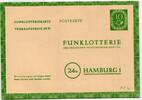 BRD FP4 als Ganzsache Funklotterie Postkarte -