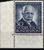 Bund BRD Bund BRD 176 postfrisch Eckrand unten links MiNr. 176 postfrisch Eckrand unten links -