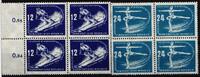DDR DDR 246-247 postfrisch als 4er Blöcke MiNr. 246-247 postfrisch als 4er Blöcke -