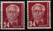 DDR DDR 252 a+b postfrisch geprüft Schönherr BPP MiNr. 252 a+b postfrisch geprüft Schönherr BPP -