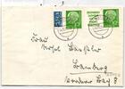 BRD 183 auf Brief Zusammendruck -