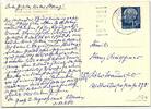 BRD 184 auf Postkarte als Einzelfrankatur -