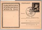 Deutsches Reich P 295 als Ganzsache Sonderstempel Wien -