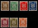 Deutsches Reich Deutsches Reich 355-361 postfrisch MiNr. 355-361 postfrisch -