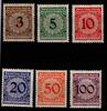 Deutsches Reich Deutsches Reich 338-343 postfrisch MiNr. 338-343 postfrisch -