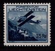 Liechtenstein Liechtenstein 111 I postfrisch PF senkr. Strich am rechten Rand MiNr. 111 I postfrisch PF senkr. Strich am rechten Rand -