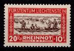 Liechtenstein Liechtenstein 80 I postfrisch PF brauner Fleck über Frau MiNr. 80 I postfrisch PF brauner Fleck über Frau -