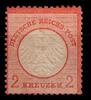 Deutsches Reich Deutsches Reich 8 mit Falz MiNr. 8 mit Falz -