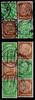 Deutsches Reich Deutsches Reich S 127- S 130 gestempelt MiNr. S 127- S 130 gestempelt -