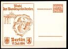 Berlin Privatganzsache Berlin Privatganzsache PP 1/11 postfrisch MiNr. PP 1/11 postfrisch -