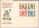 DDR 311-314 als Ersttagsbrief -